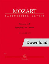 Mozart: Symphony in F Major, K. Anh. 223 (19a)