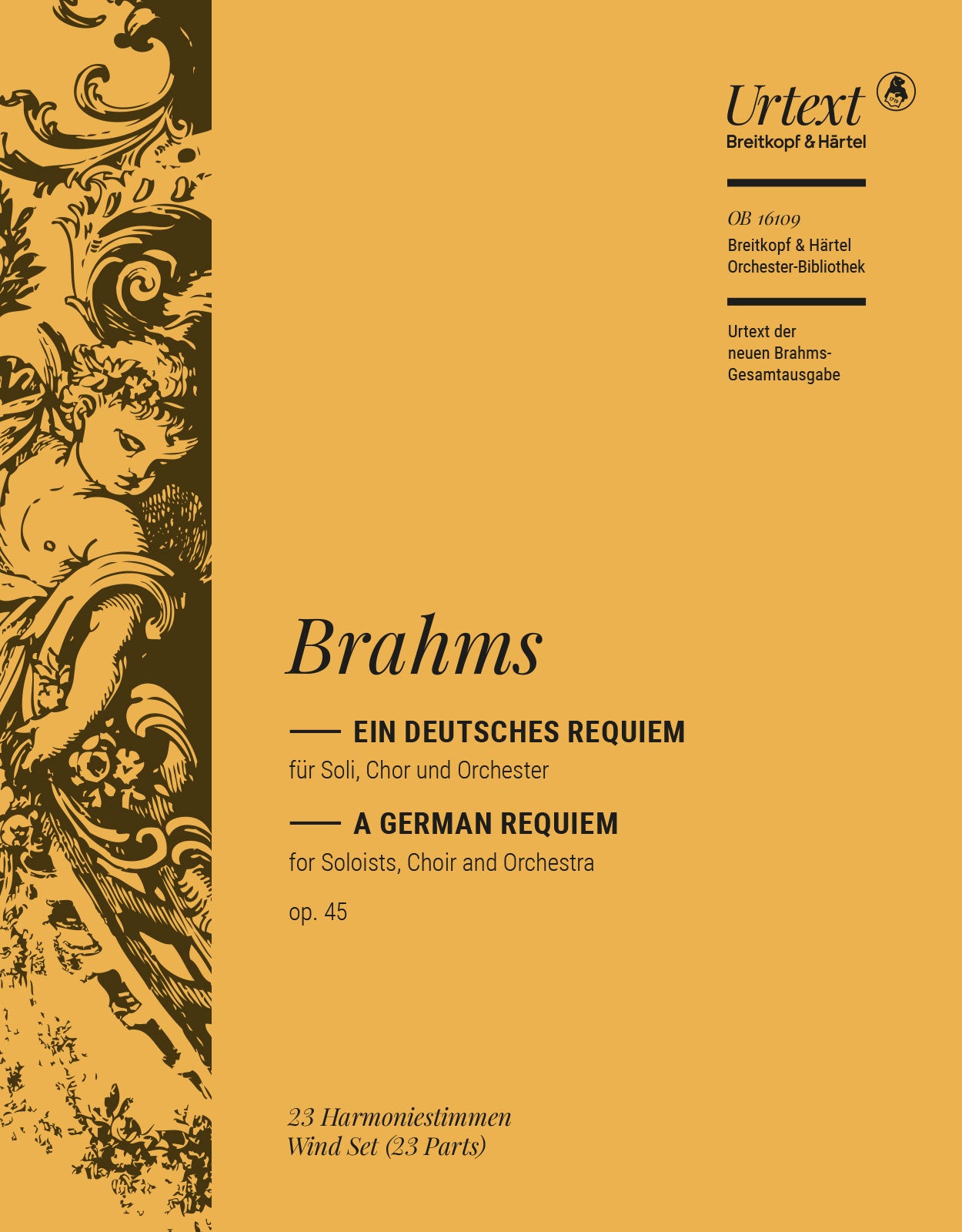 ブラームス : ドイツ・レクイエム Op.45 (Johannes Brahms : Ein Deutsches Requiem / The Deutsche Kammerphilharmonie Bremen | State Choir L Brahms: Ein deutsches Requiem, Op. 45 – Ficks Music