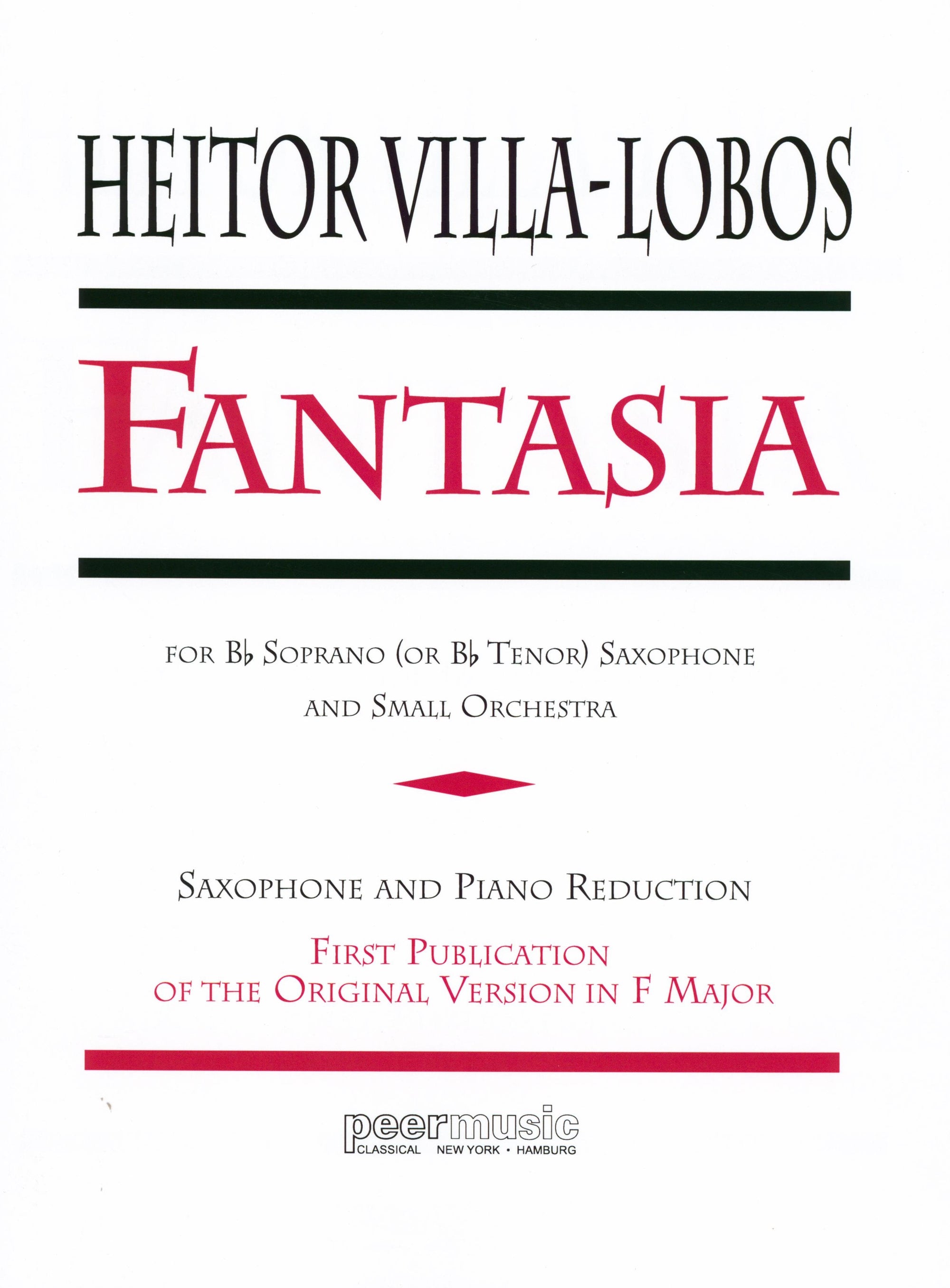 Villa-Lobos: Fantasia in F Major