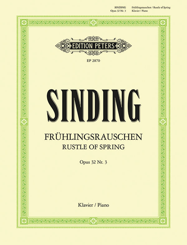 Sinding: Rustle of Spring, Op. 32, No. 3