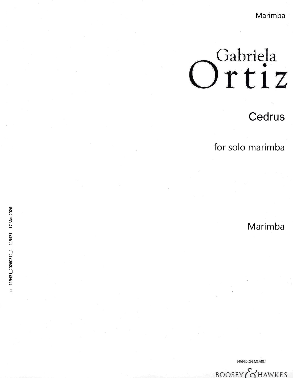 G. Ortiz: Cedrus