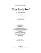 White: That Black Reef
