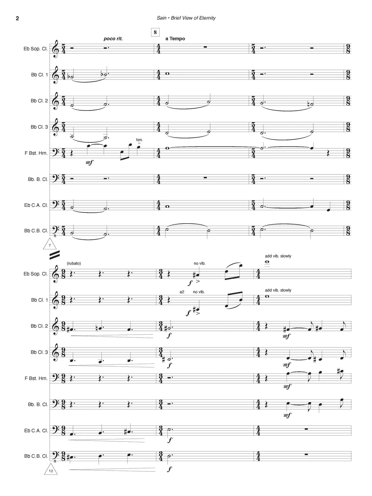 Sain: A Brief View of Eternity