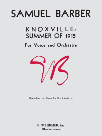 洋楽 SUFFERATORY Barber: Knoxville, Summer of 1915 – Ficks Music