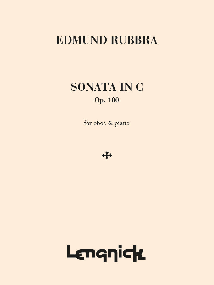 Rubbra: Oboe Sonata in C Major, Op. 100