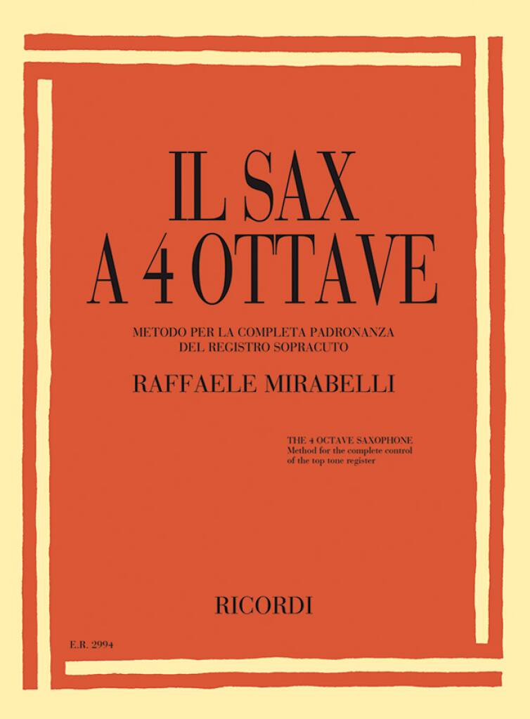 Mirabelli: The 4 Octave Sax