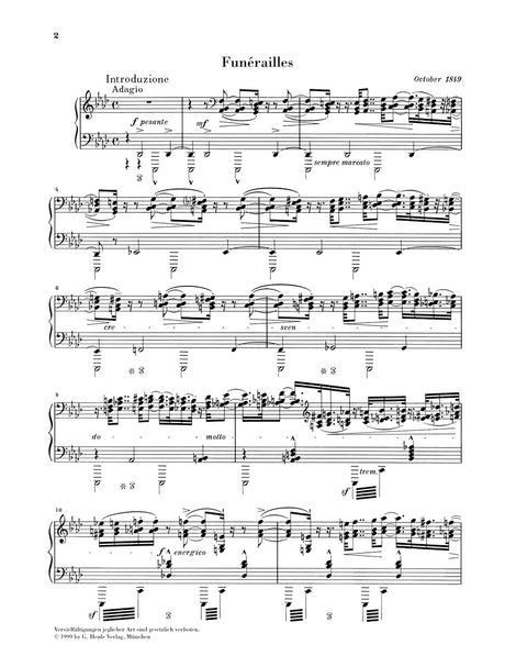 Liszt: Funérailles