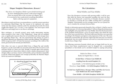Understanding the Oboe Reed