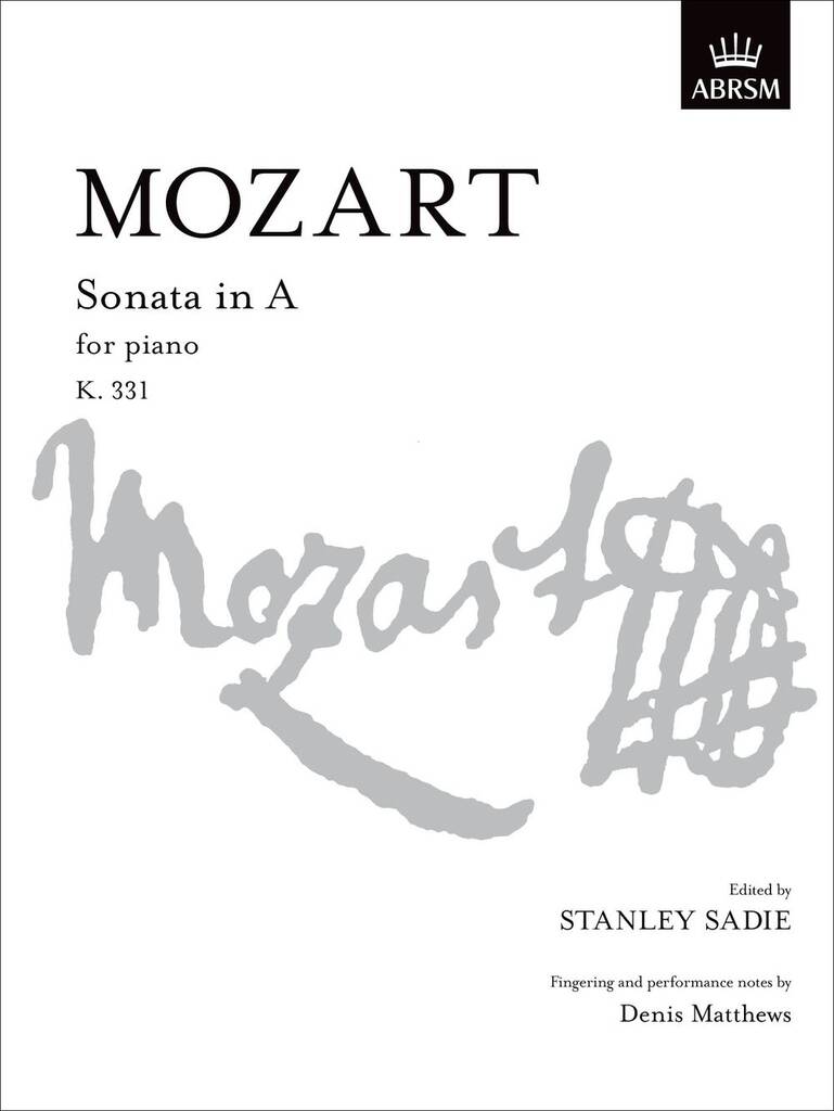 Mozart: Piano Sonata No. 11 in A Major, K. 331