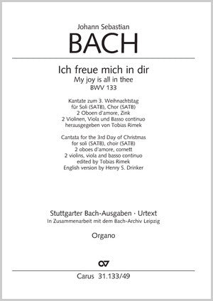 Bach: Ich freue mich in dir, BWV 133