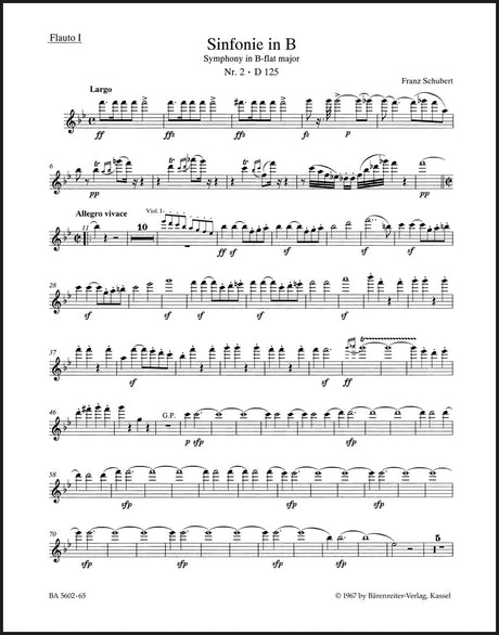 Schubert: Symphony No. 2 in B-flat Major, D 125