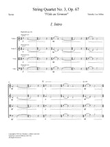 Miller: String Quartet No. 3 ("l'Ode au Vermont")
