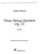 Eberl: 3 String Quartets, Op. 13