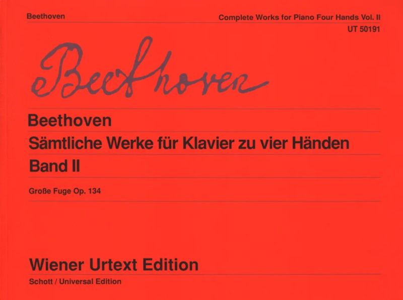 Beethoven: Große Fugue, Op. 134