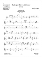 Villa-Lobos: Suite populaire brésilienne