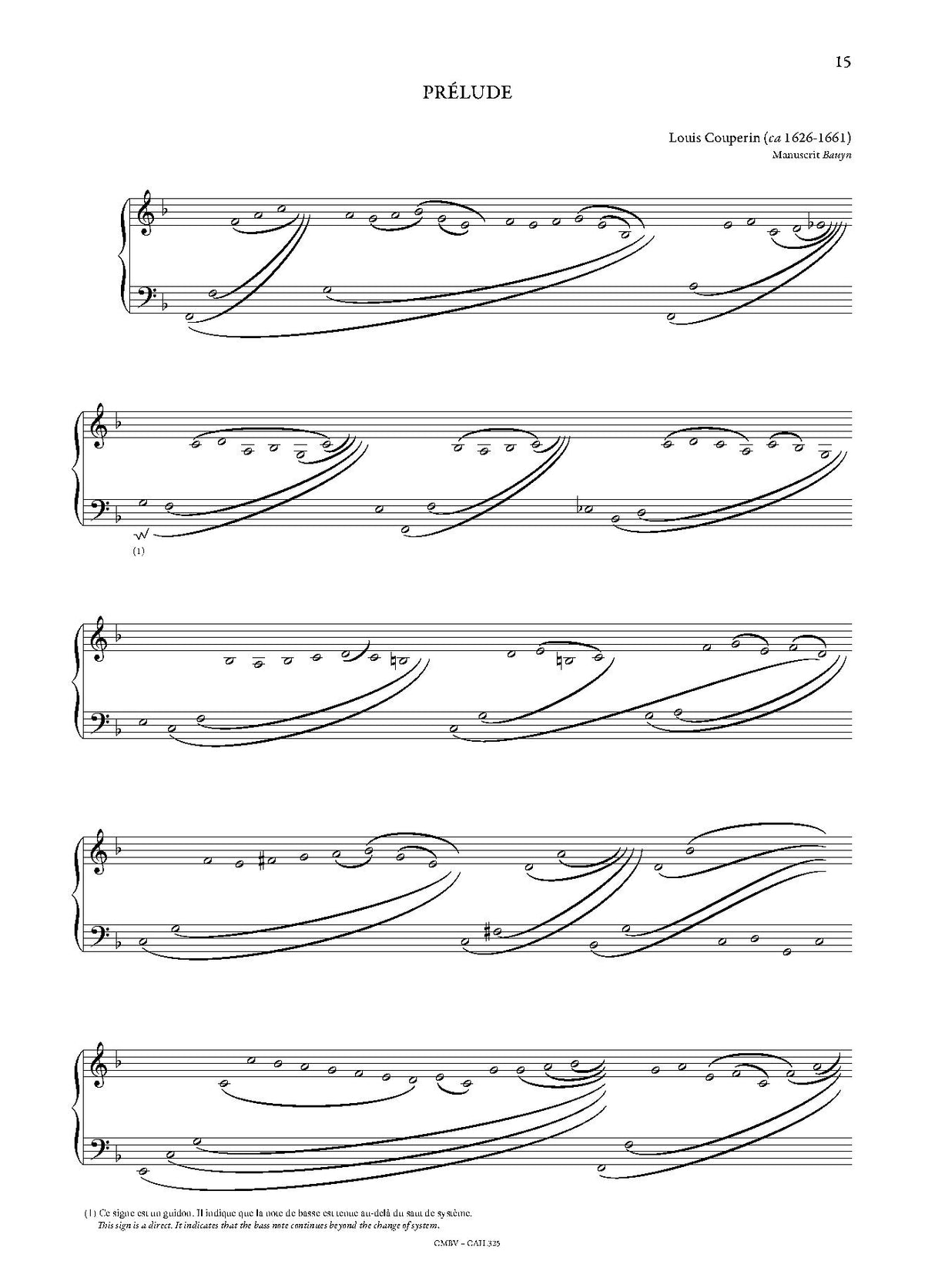 Anthology of French Baroque Music - Harpsichord - Volume 2