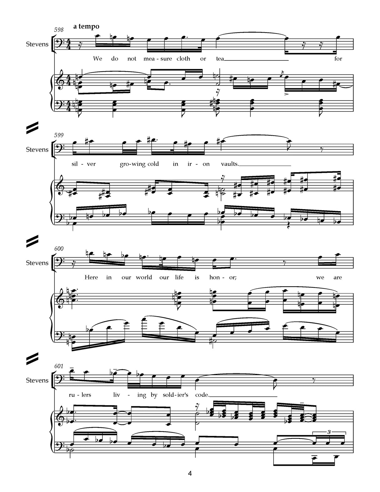 H.L. Adams: Our Losses Will Be Great (Stevens' Aria)