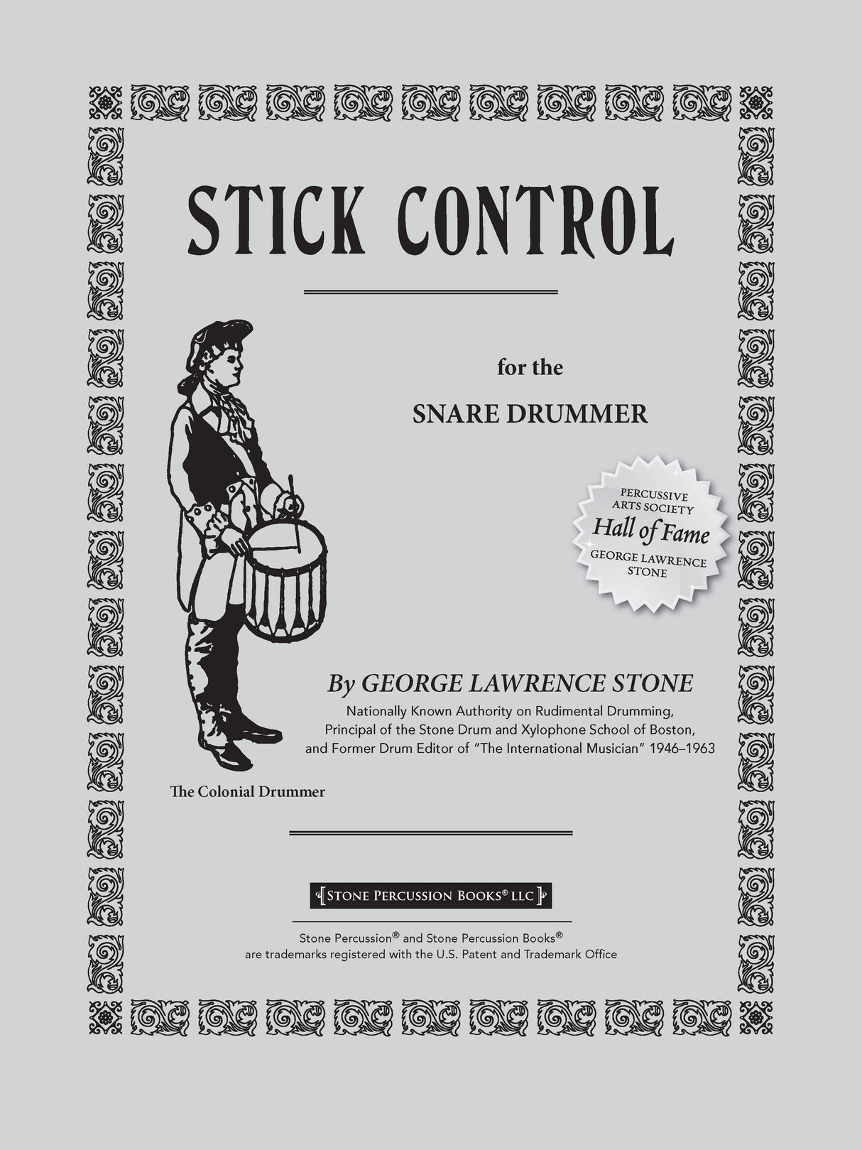 Stick Control for the Snare Drummer