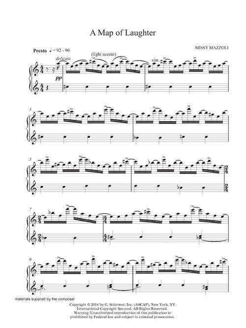 Mazzoli: A Map of Laughter