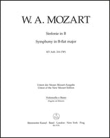 Mozart: Symphony in B-flat Major, K. Anh. 216 (74g)