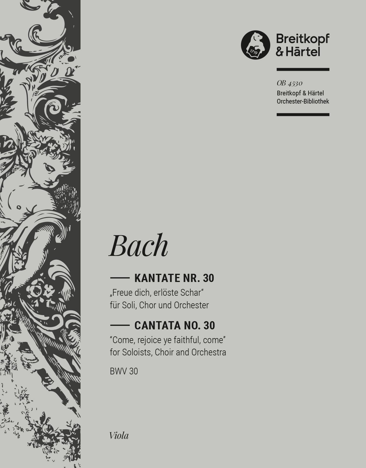 Bach: Freue dich, erlöste Schar, BWV 30 – Ficks Music