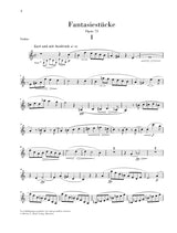 Schumann: Fantasiestücke, Op. 73 (Violin Version)