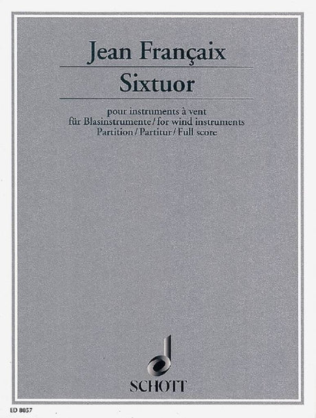 Françaix: Wind Sextet