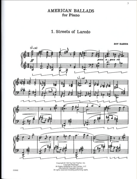 Harris: American Ballads