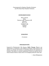 Montgomery: Shift, Change, Turn