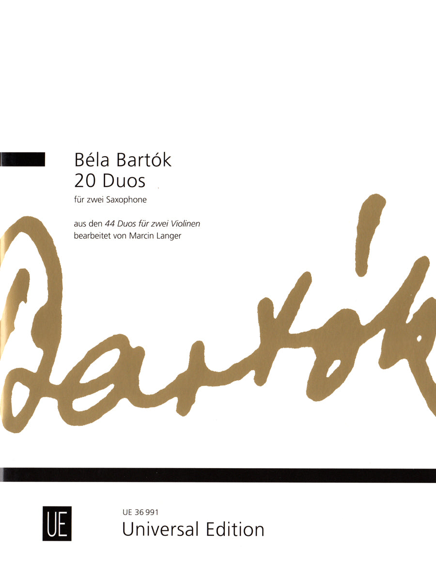 Bartók: 20 Duos