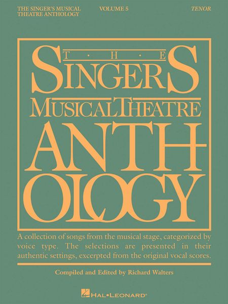 The Singer's Musical Theatre Anthology – Tenor - Volume 5