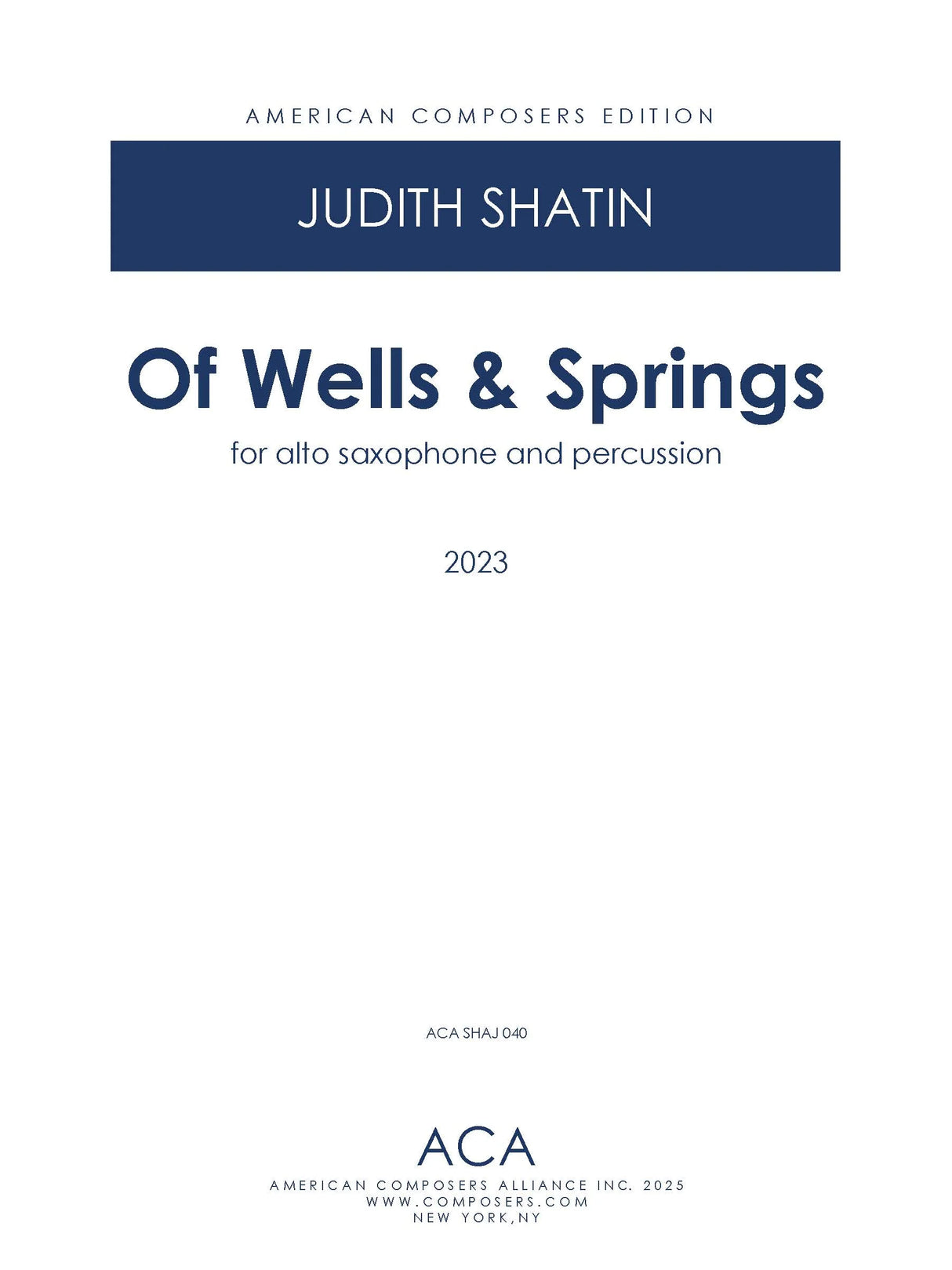 Shatin: Of Wells & Springs