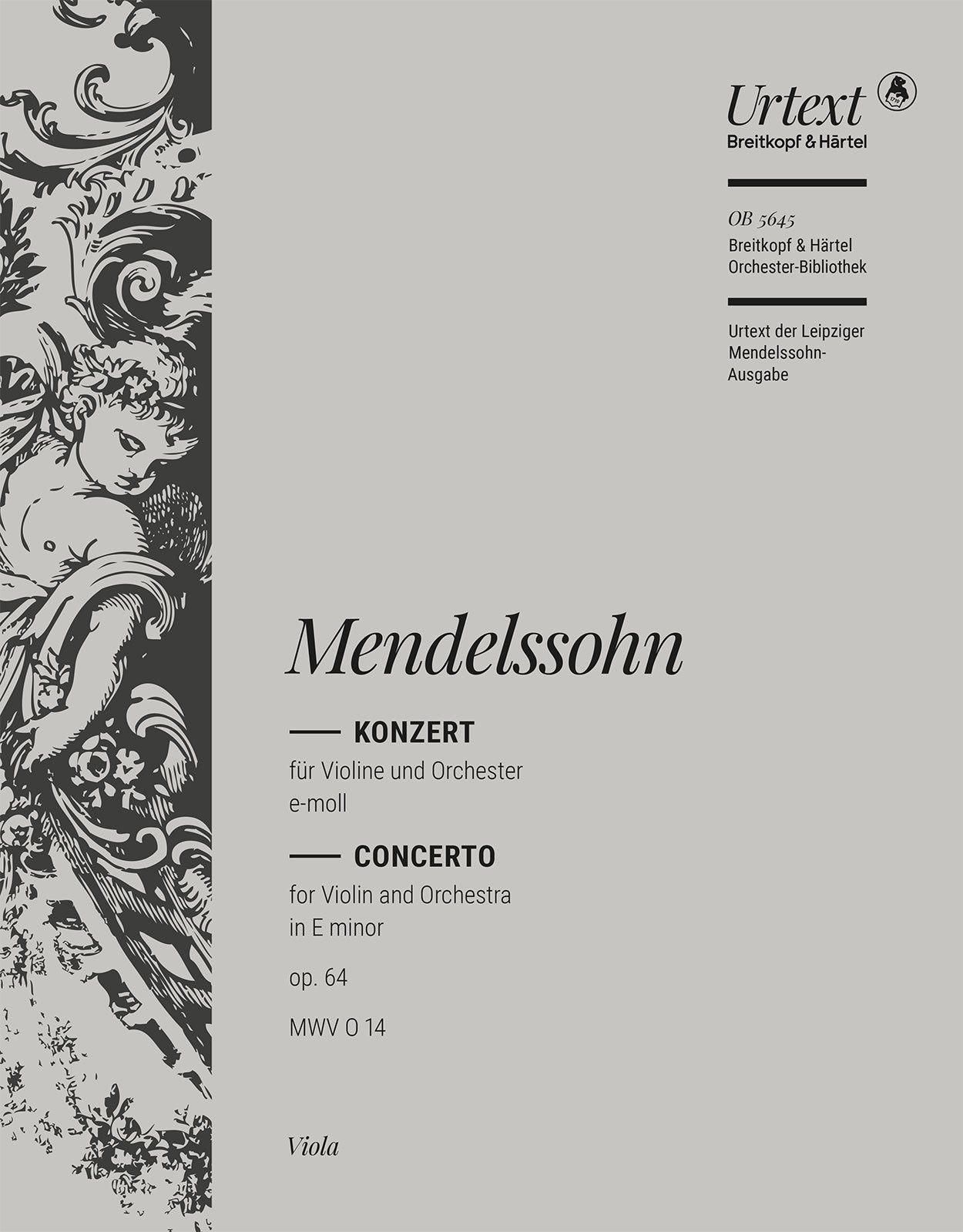 Mendelssohn: Violin Concerto in E Minor, MWV O 14, Op. 64 – Ficks