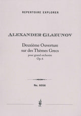 Glazunov: Overture No. 2 on Greek Themes, Op. 6