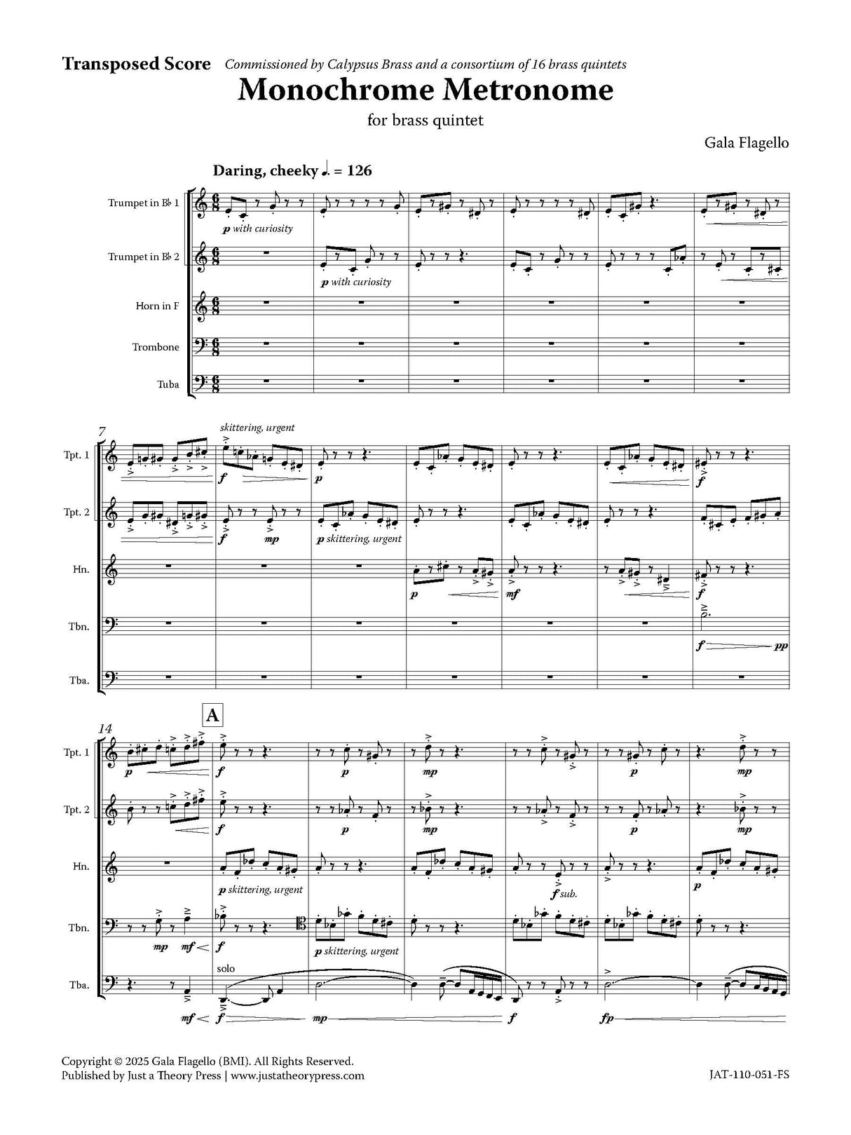 Flagello: Monochrome Metronome