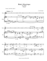 H.L. Adams: I Come to This Place (Blake's Monologue)