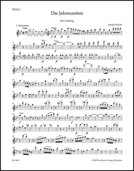 Haydn: The Seasons, Hob. XXI:3