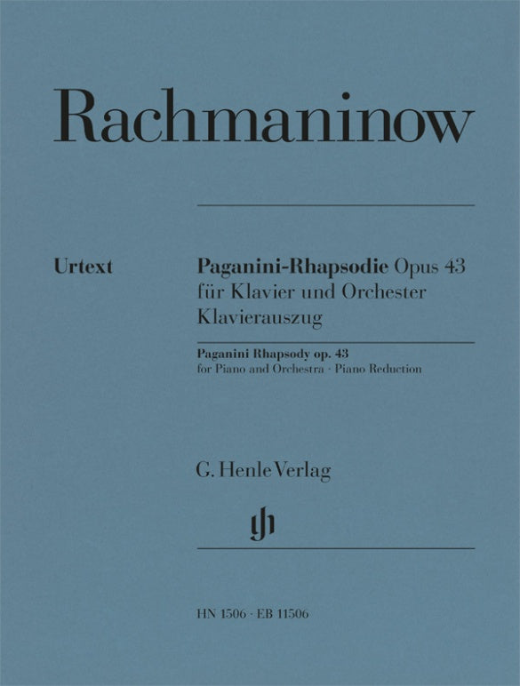 鍵盤楽器 Rachmaninow: Paganini-Rhapsodie Opus 43 Rhapsody on a Theme by Paganini, Opus 43, for Two Pianos/Four