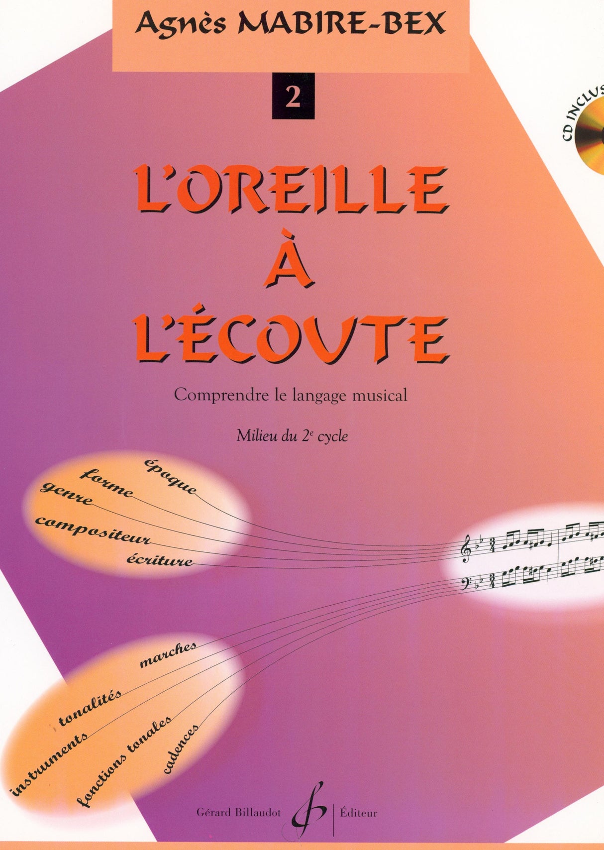 L'oreille à l'écoute - Volume 2 (Milieu du cycle 2)