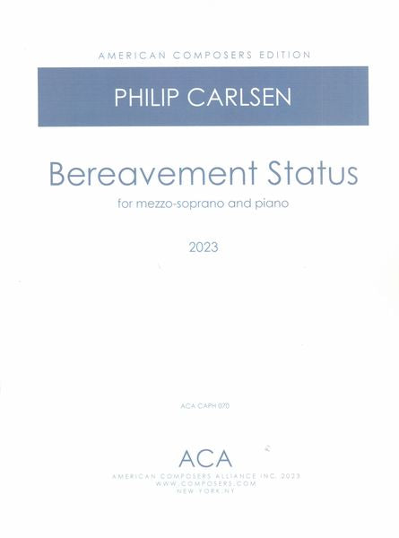 Carlsen: Bereavement Status