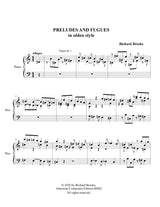 Brooks: Preludes and Fugues in Olden Style