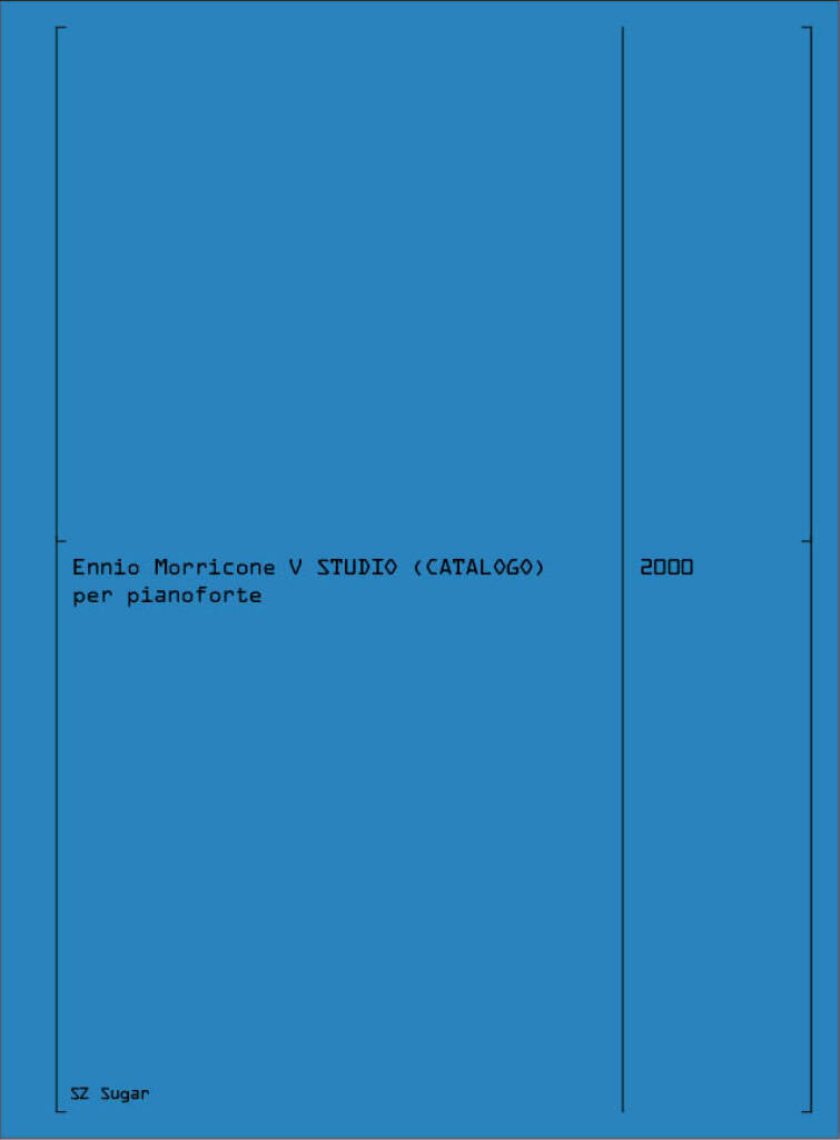 Morricone: V Studio (Catalogo)