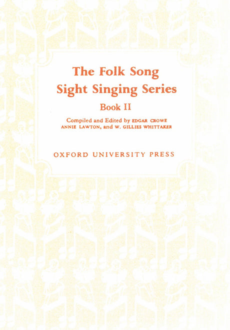 Folk Song (Sight Singing Series) - Book 2