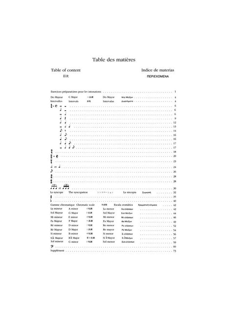 Solfège des Solfèges - Volume 1A