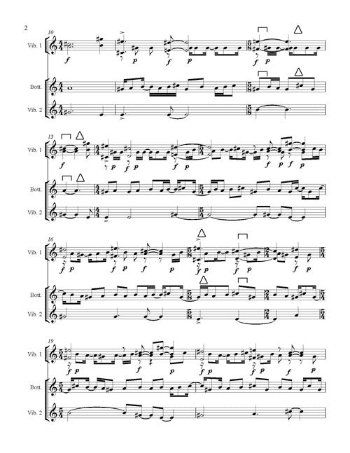 Mazzoli: Volume (Version for 2 Vibraphones)