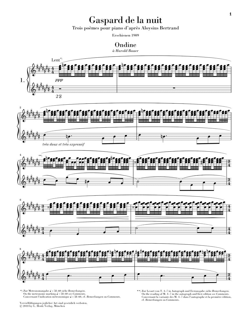 Ravel: Gaspard de la nuit – Ficks Music