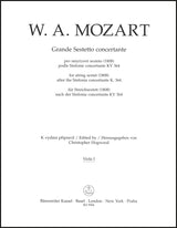 Mozart: Grande sestetto concertante (arr. for string sextet)