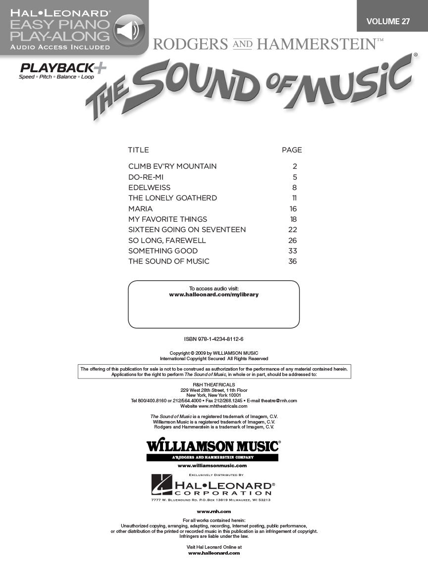 Rodgers & Hammerstein: The Sound of Music