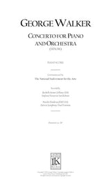 Walker: Piano Concerto