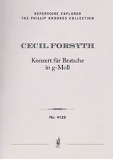 Forsyth: Viola Concerto in G Minor